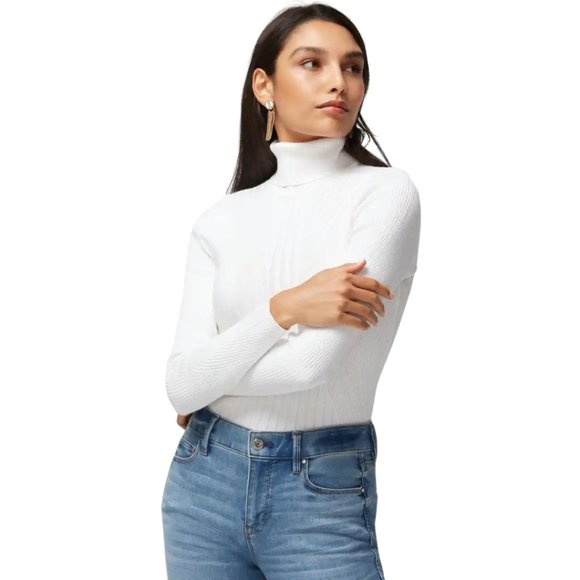 White House Black Market Tops - NWT White House Black Market Long Sleeve Ribbed Turtleneck Size Small